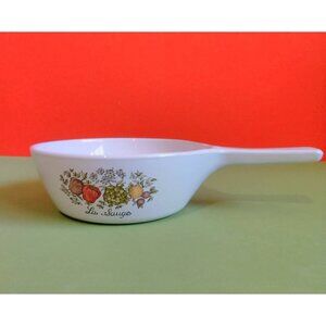 Vintage Corning Spice of Life Menuette, Small Corning Skillet Cookware, NO LID